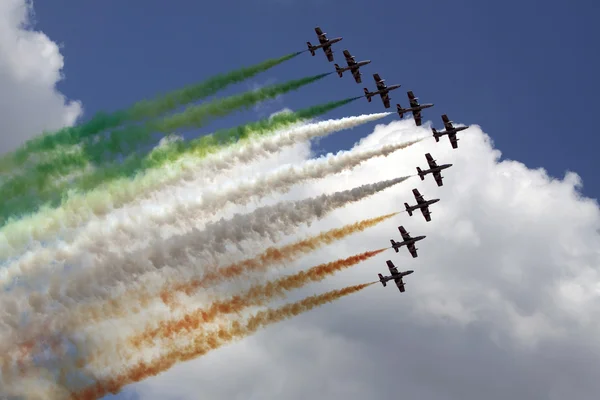 Italian air show — Stock Photo, Image