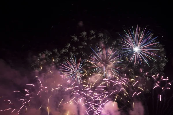 Colorful Fire work — Stock Photo, Image