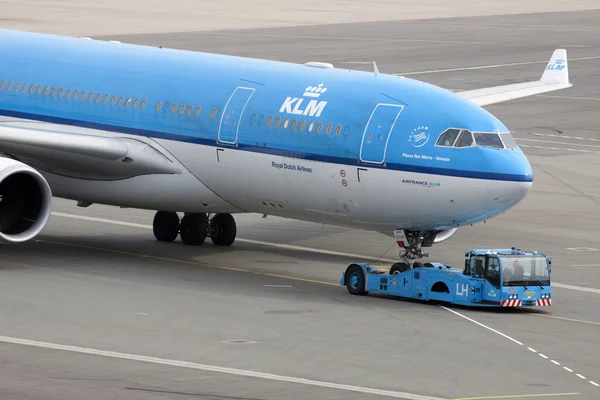 KLM Royal Dutch Airlines Airbus A330 — Stock Photo, Image