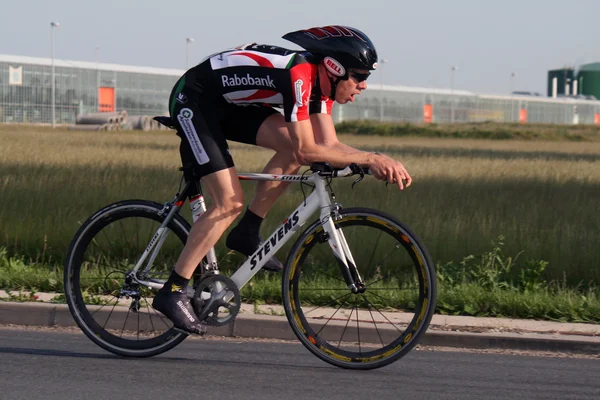 Fast cyclist. — Stock Photo, Image