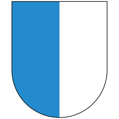 Lucerne Kantonu arması İsviçre'nin bir kanton olduğunu. İsviçre'nin merkezinde yer almaktadır. Vektör çizimi