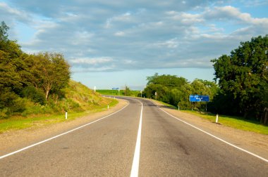 Federal highway Krasnodar - Armavir, South of Russia