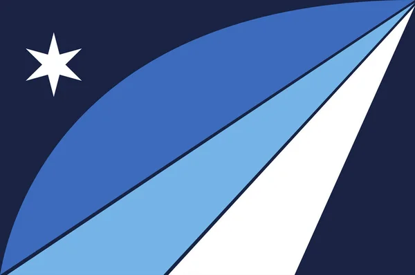 Flagga Columbia Huvudstad Den Amerikanska Delstaten South Carolina Vektorillustration — Stock vektor