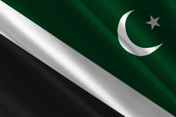 이슬라마바드의 Flag Pakistan 파키스탄의 수도이다 — 스톡 사진