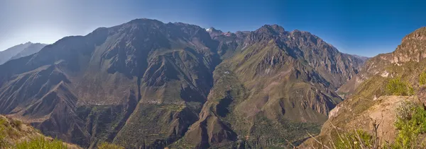 Colca 峡谷全景 — 图库照片