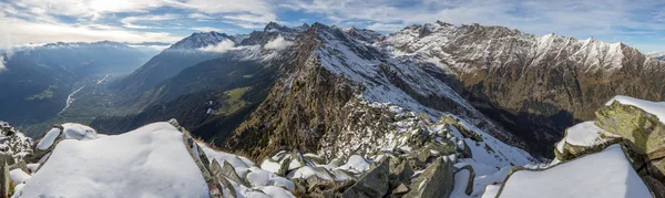 Alpské panorama — Stock fotografie