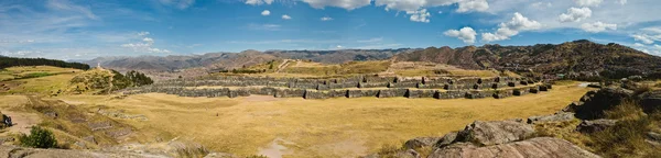 Sacsayhuaman near Cusco PANORAMA — Stock Photo, Image