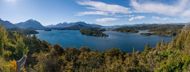 Nahuel huapi Gölü bariloche Arjantin panorama