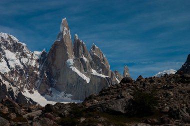 Cerro torre adlı mükemmel hava hiçbir bulutlar!!!