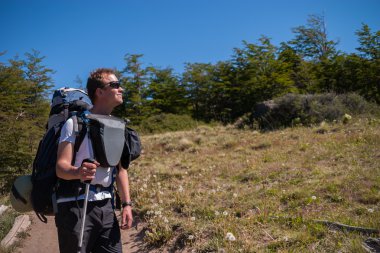 adam fitz yakın bir trekking izinde roy Arjantin