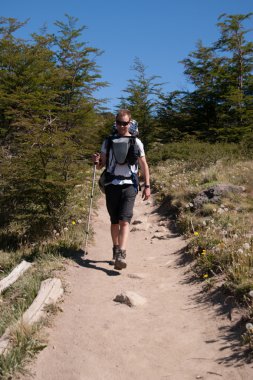 adam fitz yakın bir trekking izinde roy Arjantin