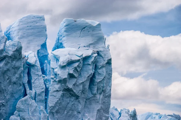 Glaciären Perito moreno Argentina närbild — Stockfoto