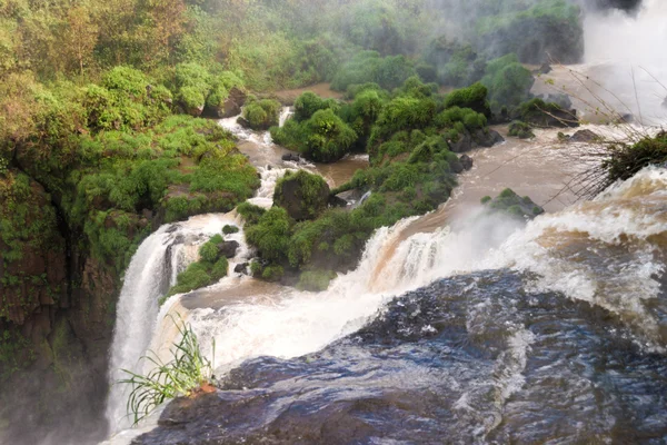 Les chutes d'Iguacu en Argentine Brésil gros plan — Photo