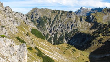 oberstdorf yakın dağ manzarası