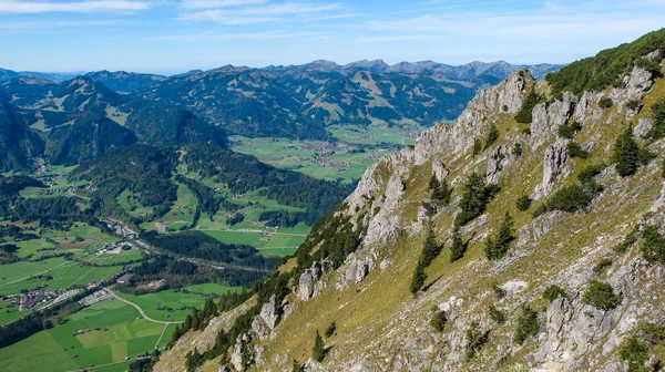 Valley near Oberstdorf — Stock Photo, Image