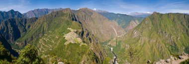 machu Picchu Ultra wide panorama