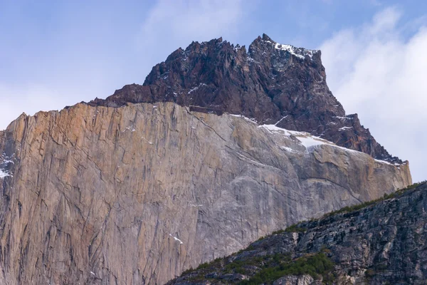 Detalhe Los Cuernos em Torres del Paine — Fotografia de Stock