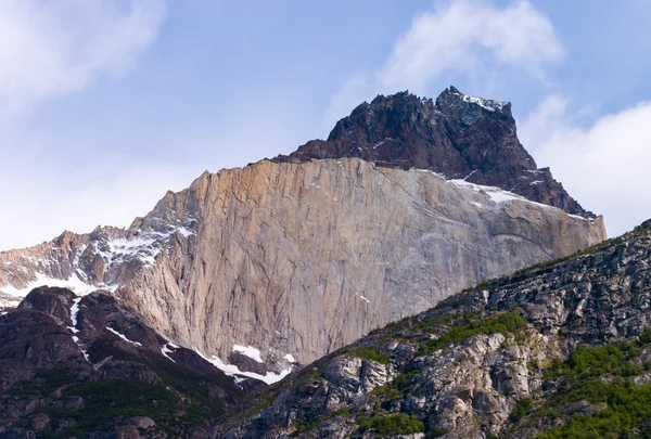 Los cuernos podrobně v torres del paine — Stock fotografie