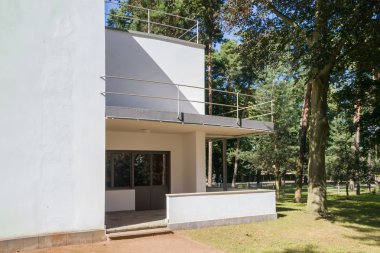 Bauhaus masters evler inşa 1925 dessau, Almanya,