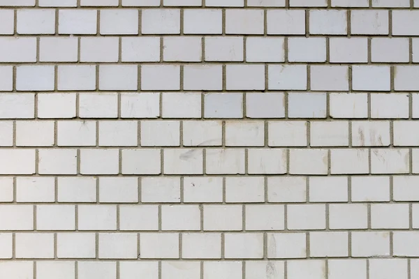 Mur de briques blanches sur une maison moderne — Photo