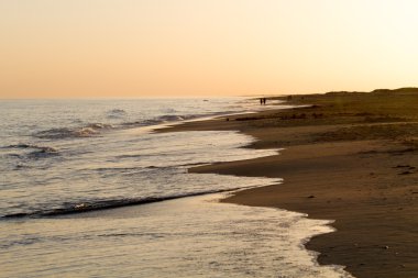 Denizde akşam havası
