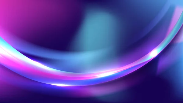Abstract Trendy Fluid Liquid Colorful Gradient Shape Vibrant Color Background — Stok Vektör