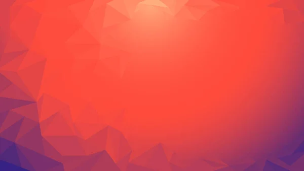 Abstract Red Blue Geometric Polygonal Background Texture Vector Illustration — Stock vektor