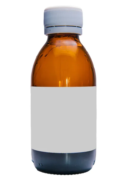 Flaskan med medicin — Stockfoto