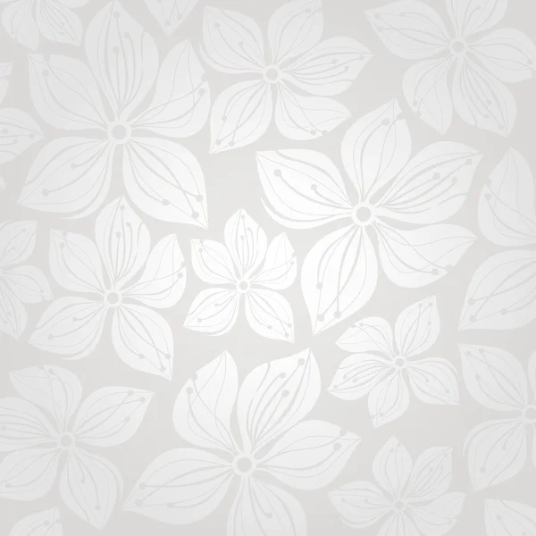 Fondo de invitación de boda floral — Vector de stock