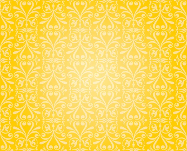 Orange & yellow wallpaper background design — Stock Vector