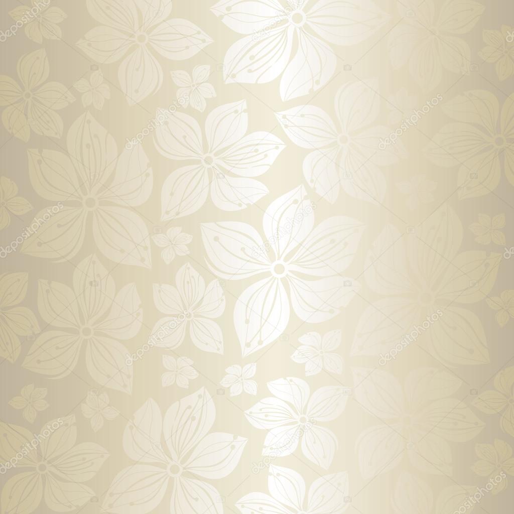 Gentle pale floral wedding invitation background