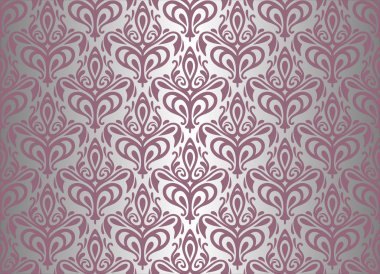 Menekşe ve gümüş duvar kağıdı