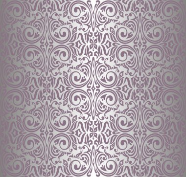 Menekşe ve gümüş duvar kağıdı