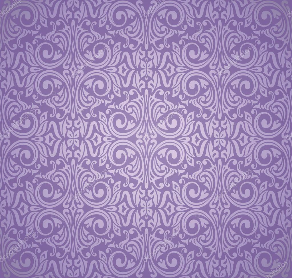 Violet & silver vintage wallpaper Stock Vector Image by ©erinvilar ...