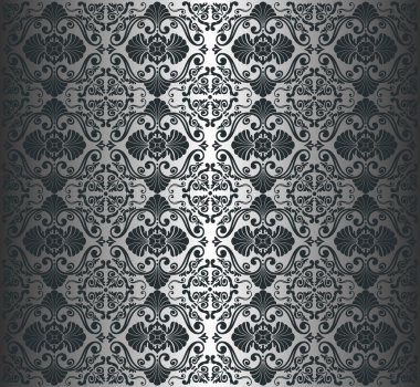 Gümüş lüks duvar kağıdı