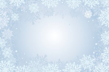 Noel kartı arka plan mavi