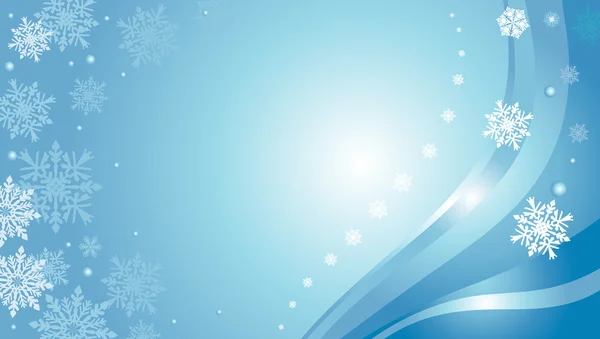 Блакитна різдвяна листівка Фон — стоковий вектор