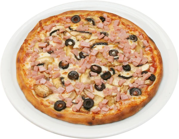 Pizza Franciscana isolated — Stock Photo, Image