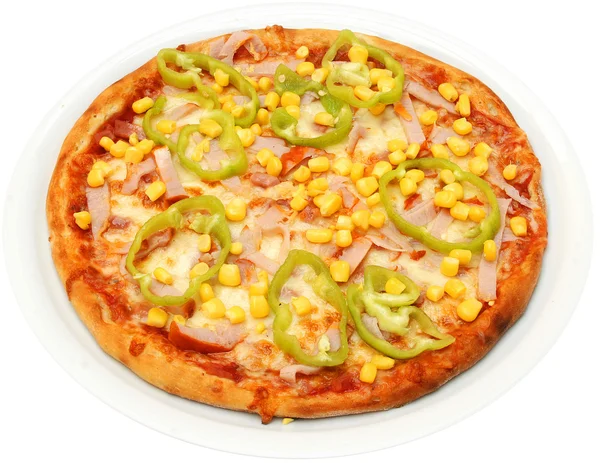 Pizza Mexicana — Zdjęcie stockowe