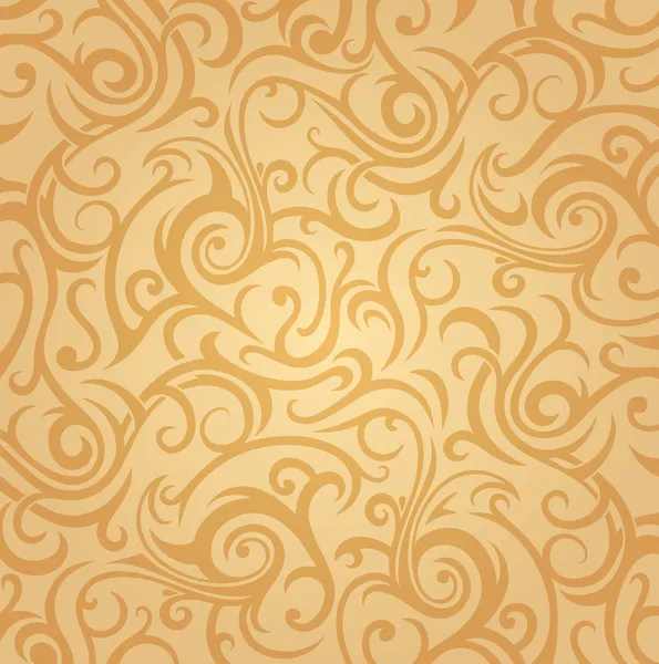 Pálido ocre vintage fundo design —  Vetores de Stock