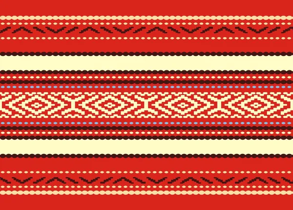 Болгарский бесшовный декоративный традиционный национальный дизайн — стоковый вектор