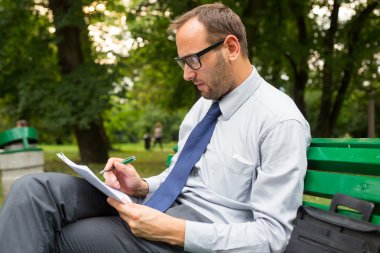 işadamı notlar ve kalem