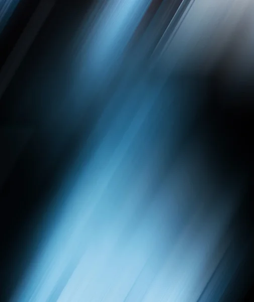 Azul abstrato - fundo preto — Fotografia de Stock
