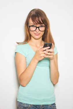 öğrenci ile smartphone