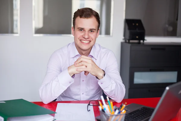 Businessman in office — Stock Photo, Image