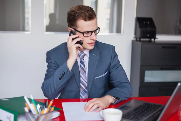 Businessman working — Stock Photo, Image