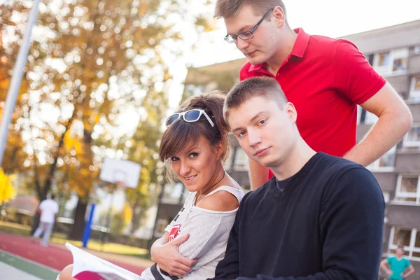 Młodych studentów — Zdjęcie stockowe