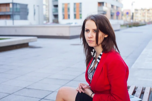 Schöne Frau — Stockfoto