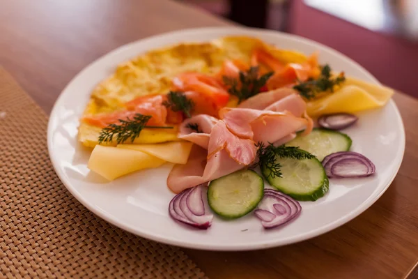 Delicioso café da manhã — Fotografia de Stock