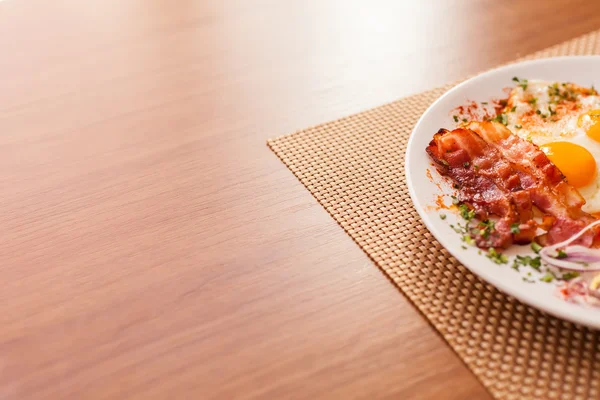 Traditional english breakfast — Stock Photo, Image